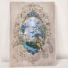 Original Persian Miniature Art Painting: Watercolor - The World of Love by Niloofar Hosseinpour
