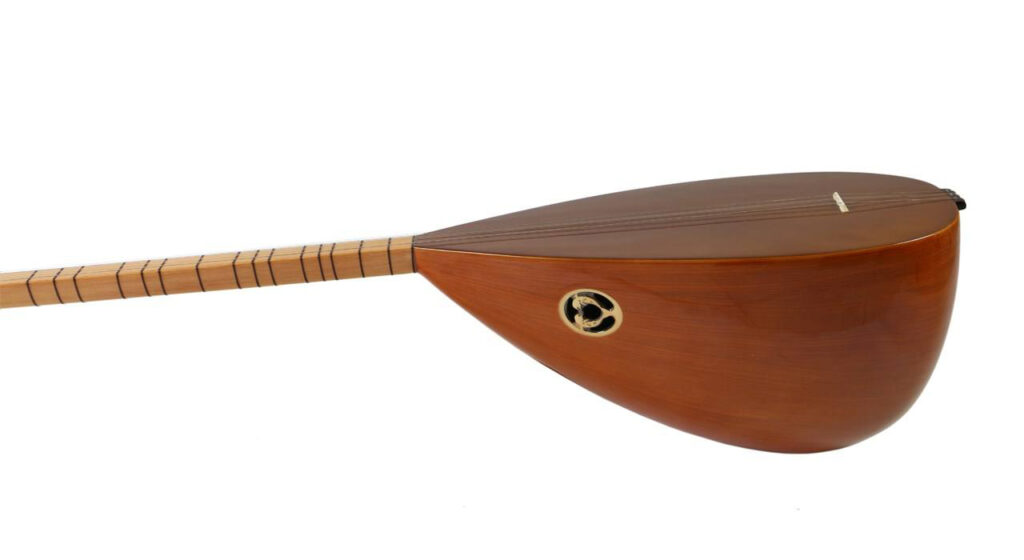 Turkish Bağlama Saz String Instrument Model High Neck - ShopiPersia