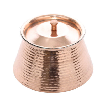 Persian Copper Stock Pot – Traditional Hammered Cooking Style