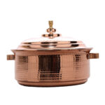 Persian Copper Stock Pot - Traditional Hammered Cooking Style (5x)