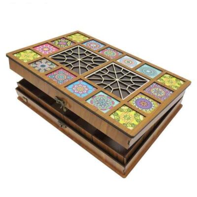 Deluxe Edition Persian Tea Chest Box with Artistic Storage