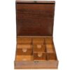 Persian Wooden Tea Bag Organizer Box with Chests Khatoon