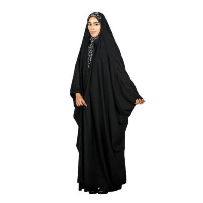 Islamic Arabic Black Chador Abaya Hejab for Women and Praying – Goldooz