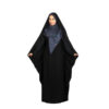 Islamic Arabic Black Chador Abaya Hejab for Women and Praying - Hosna