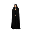 Islamic Arabic Black Chador Abaya Hejab for Women and Praying - Nastaran