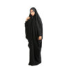 Islamic Arabic Black Chador Abaya Hejab for Women and Praying - Sadafi