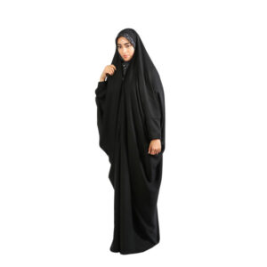 Arabic Women Namaz Black Tchador Model Sadafi