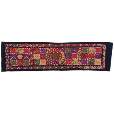 Hand Embroidered Table Runner Model Sun