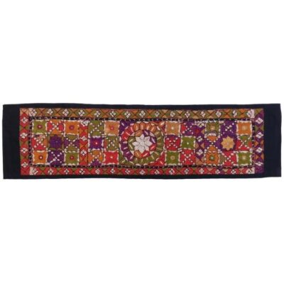 Hand Embroidered Table Runner Model Sun