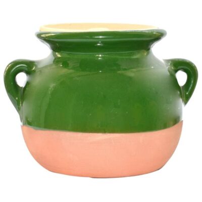 Persian Pottery Dizi Pot with Lid for Cooking Abgoosht – Large