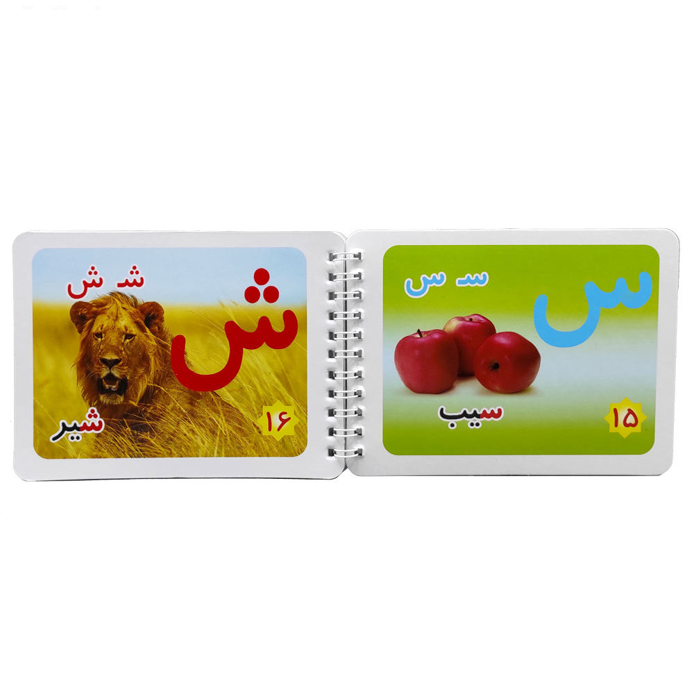 Farsi Flashcards for Teaching the Persian Alphabet with Images