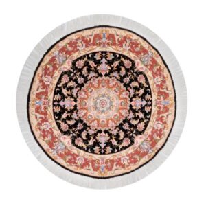 Hand Knotted 1 Meter Persian Carpet Rug Model Black