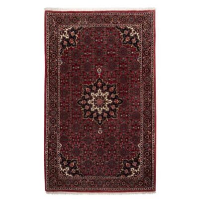 Persian Wool Carpet Hand-Knotted with Medallion design Sahand