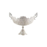 Iranian MalilehKari Silver Fruit Bowl Model Moon01