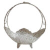 Iranian Filigree Silver Fruit Bowl Model Moon02