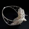 Iranian Filigree Silver Fruit Bowl Model Moon02