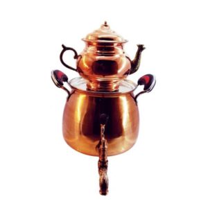 Iranian Hammered Copper Kettle & Teapots Model Mesin