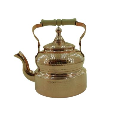 Persian Copper Double Teapot Durable and Hammered Qajar