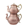 Persian Copper Double Teapot Durable and Hammered Silva