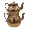 Persian Copper Double Teapot Durable and Hammered Silva