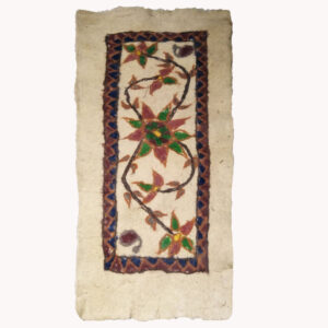 Iranian Handmade Wool Felt Rug Tiba