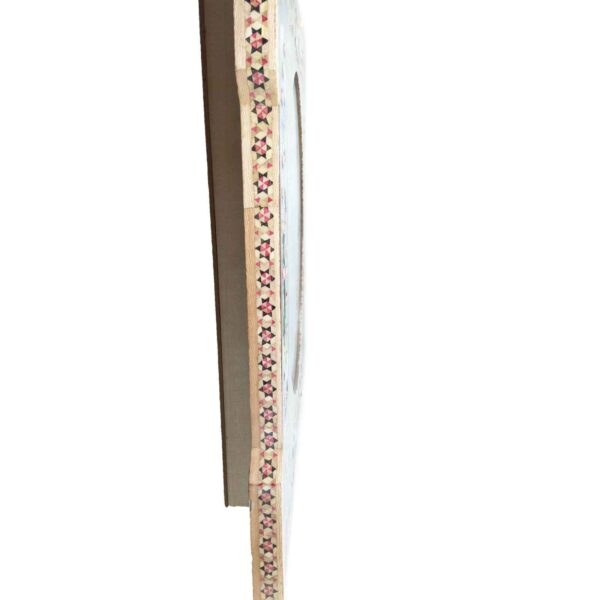 Iranian Minakari wall clock Model Square