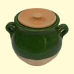 Persian Pottery Dizi Pot with Lid for Cooking Abgoosht - Mahsan