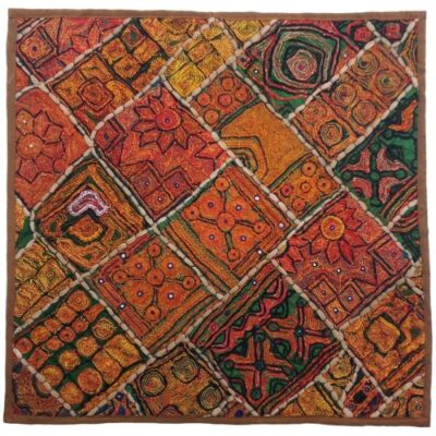 Patchwork Embroidered Tablecloth Model Map