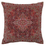 Persian Termeh Cushion Cover - Model Red King | Royal Persian Home Decor