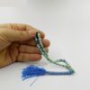 Persian Neyshabur Turquoise Rosary Prayer 33 Beads Handcrafted Tasbih