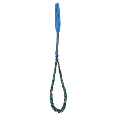 Persian Neyshabur Turquoise Rosary: Prayer 66 Beads Handcrafted Tasbih Mahan