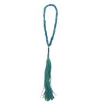 Persian Neyshabur Turquoise Rosary: Prayer 33 Beads Handcrafted Tasbih