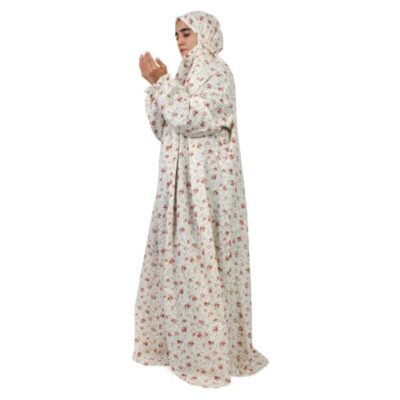 Islamic Namaz Chador with Sleeves for Women Ideal for Praying – With Tetron Fabric