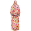 Islamic Namaz Chador for Women Ideal for Praying - Watercolor Flowers