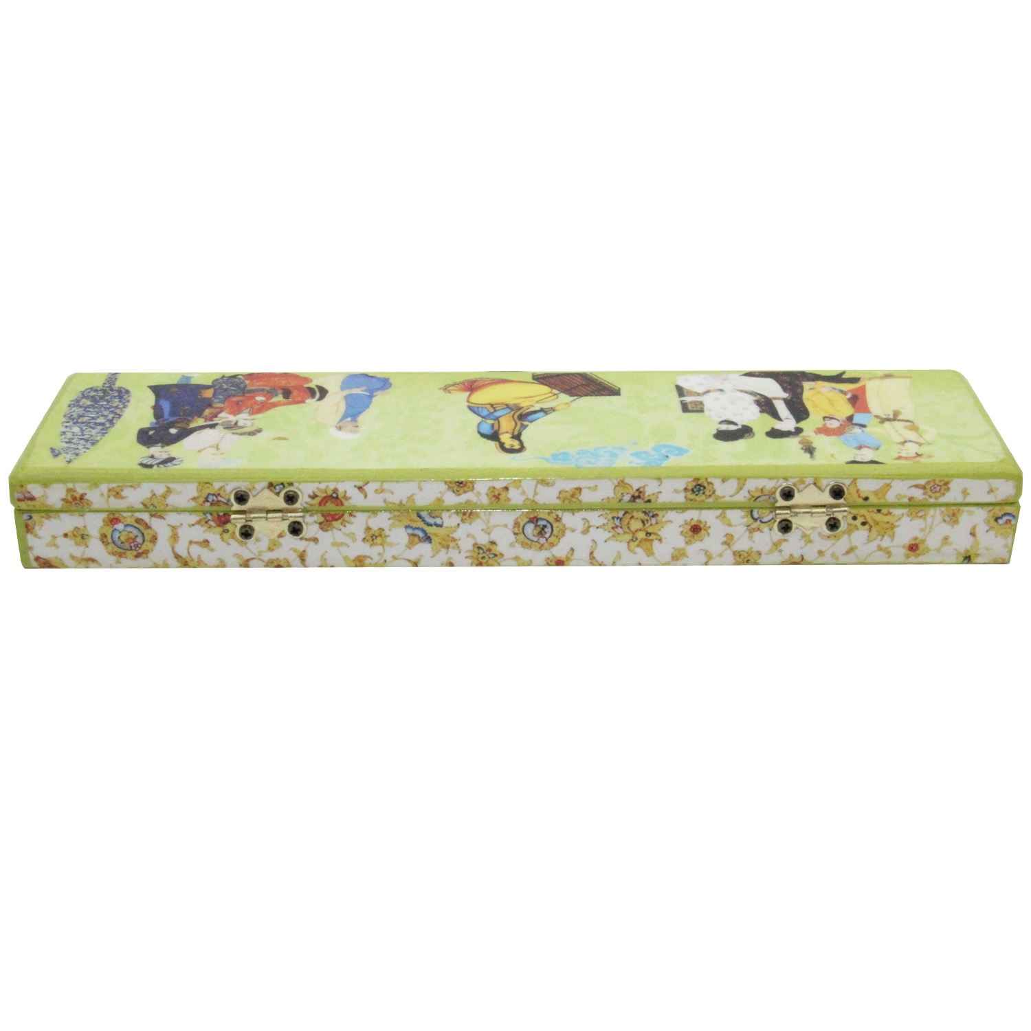 Persian Santur Hammers Storage Box Model Girl