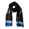 Print Shawl for Women Artistic and Lightweight Evil Eye