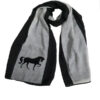 Persian Black & Gray Women Shawl Model Horse