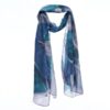 Print Shawl for Women Artistic and Lightweight Sky