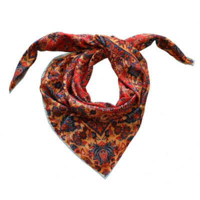 Summer Scarf for Women – Luxe Floral Print, Belalok Design