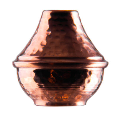 Set of 2 Persian Copper Salt & Pepper Shakers Flower