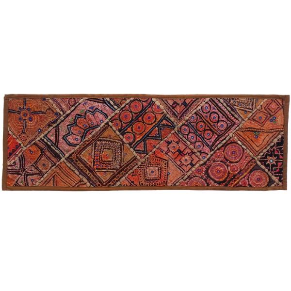 Persian Patchwork Embroidered Table Runner Baluchi