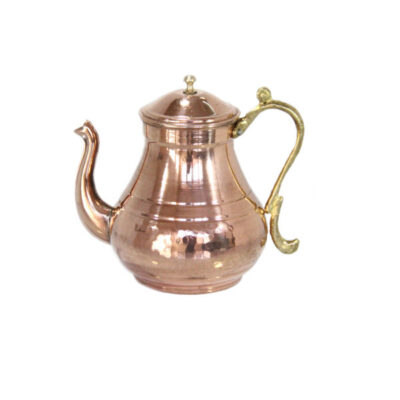 Persian Copper Teapot Handcrafted and Hammered Almas