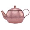 Persian Copper Teapot Handcrafted and Hammered Purple