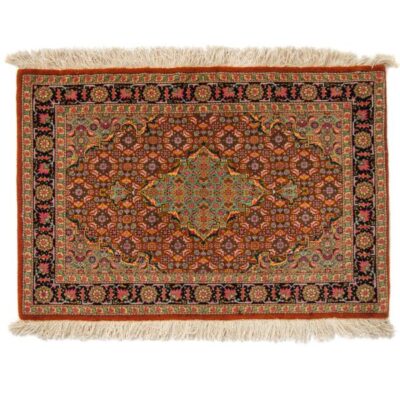 Persian Carpet Hand-Knotted Tabriz Wool Carpet Messi