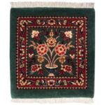 Persian Wool Carpet Hand-Knotted Special Green