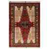 Hand-Knotted Tribal Persian Carpet Model Tower