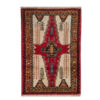 Persian Carpet Intricately Hand-Knotted Tribal Wool Tower