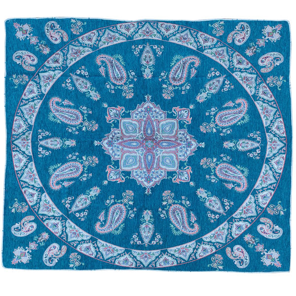 Persian Tablecloth: Isfahan's Traditional Kalamkari Block Print Firouzeh