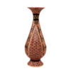 Persian Decorative Copper Vase Handcrafted with Khatamkari Marquetry Art C751
