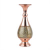 Persian Decorative Copper Vase Handcrafted with Khatamkari Marquetry Art Ch20